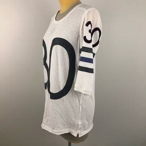 Free People football tee